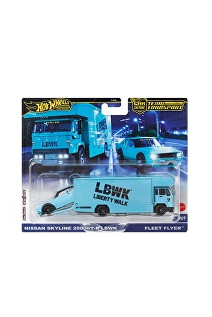 HOT WHEELS Premium Team Transport HRV44 Car Culture Euro Hauler