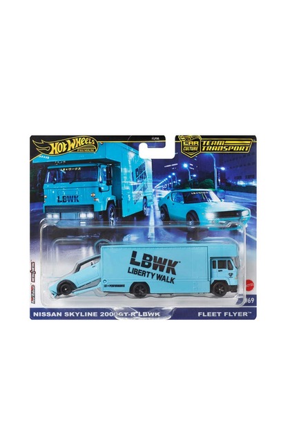 HOT WHEELS Car Culture Team Transport Nissan Skyline 2000gt R Lbwk