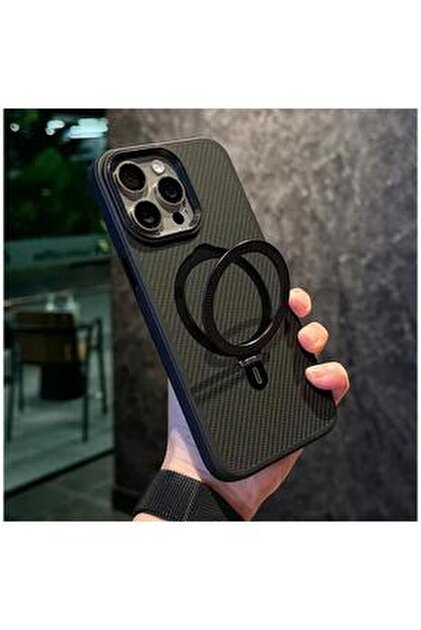 peakaks İphone 14 Pro Uyumlu Louis vuitton Tasarımlı Premium Siyah