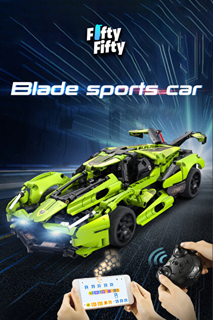 Vagonlife Cada Yeşil Yarış Arabası Uzaktan Kumandalı -C51306W (432