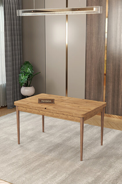 Hardalım Consept 6 Kişilik Açılır Masa Sandalye Takımı Mutfak