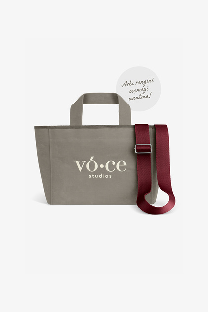 Canvas Stone Medium Bag