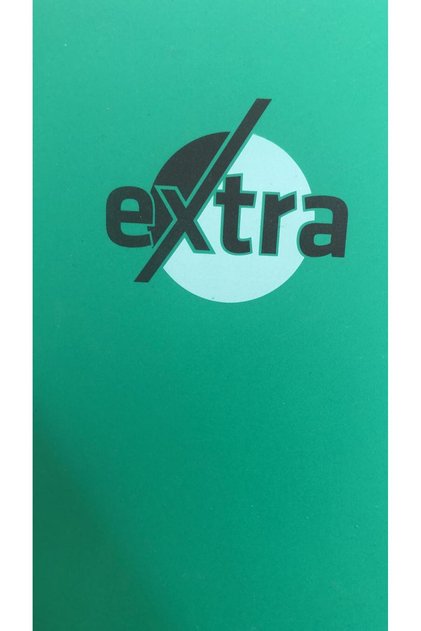 Extra 72 Sheets Lined Spirally Pp Cover Notebook
