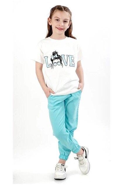girls' Printed Tracksuit Set