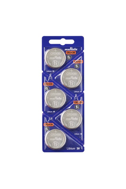 Murata CR2430 Lithium 3V (muRata) Indonesia Batteries - 5 Pieces