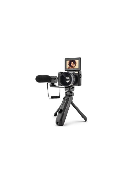 写真用 4Kデジタルカメラ Vlogging Vlog 美品 AgfaPhoto Vlog 4K Fotoğraf + Video Çekim Seti - Fiyatı, Yorumları