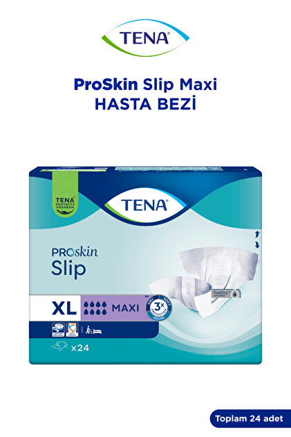 Tena Proskin Slip Maxi Belbantlı Hasta Bezi , En Büyük Boy (xl), 8