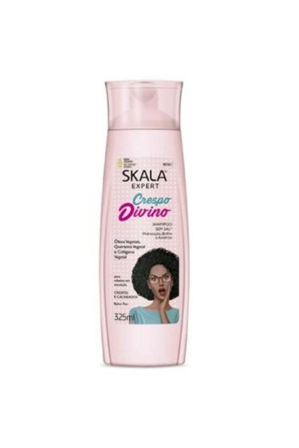 Shampoo Crespo Divino with Keratin and Collagen Extract from Scala, 325 ml