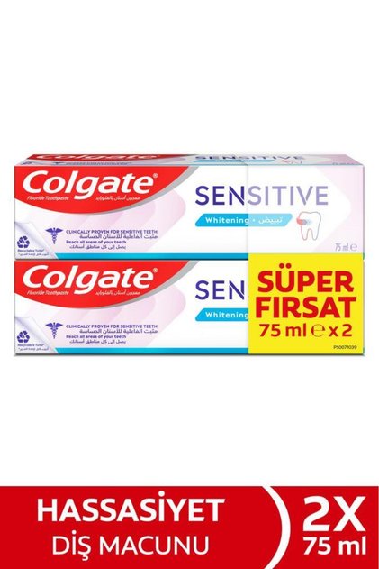 Sensitive Diş Macunu 75 ml 2'li Fırsat Seti