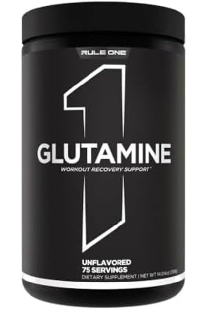 Rule1 R1 Glutamine 75 Serv Unflavored, 375 Gram