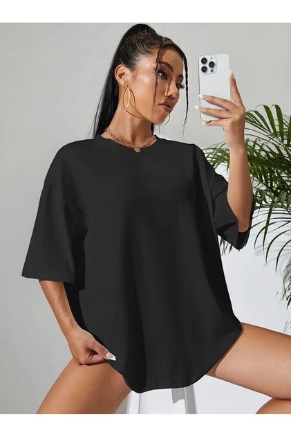 Women's Loose Cut Oversized T-Shirt (Certified)
