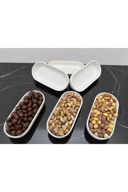 6-Piece Ceramic Snack Bowl Breakfast Sauce Bowl Appetizer Plate Jam Bowl Salda