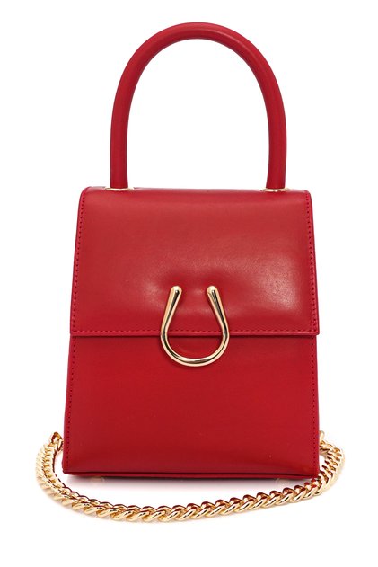 KIRMIZI MİKRODEM DERİ ÇANTA