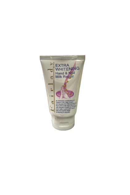 Fair Lady Vitamin-C, an UVA-UVB Extra Whitening Hand & Nail Milk Repair Cream 100ml