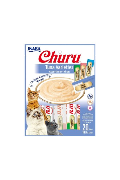 Inaba Churu Cat Tuna Varieties, 14g x 20 Tubes