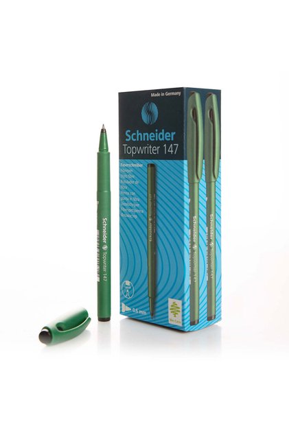 Topwriter 147 0.6mm Black Fountain Pen - Box of 10 Pcs