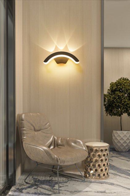 12W Modern Design Decorative Led - Garden, Terrace, Camellia, Living Room, Balcony Sconce