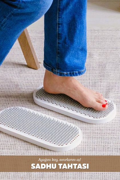 Yoga Çivili Tahtası Refleksoloji Masaj