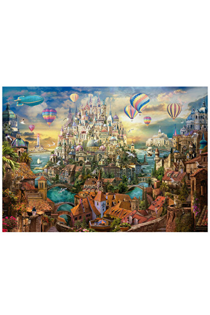 EDUCA 8000 Parça Puzzle - Şehir Manzarası, - Fiyatı, Yorumları