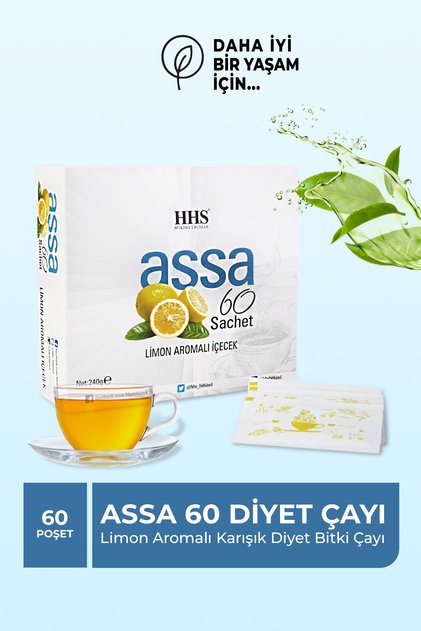Assa 60 Sachet Karışık Bitkisel Diyet Çay
