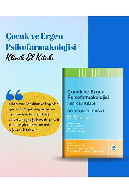 Ema Tıp Kitabevi Çocuk ve Ergen Psikofarmakolojisi Klinik El