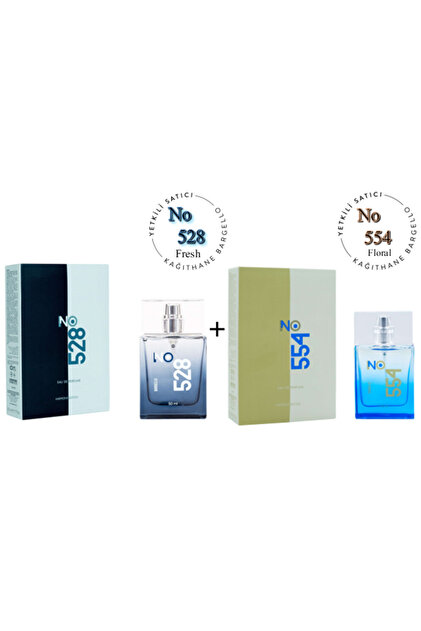 Bargello No: 528 + No:554 Erkek / Unisex Parfüm Edp 50 ml Fresh