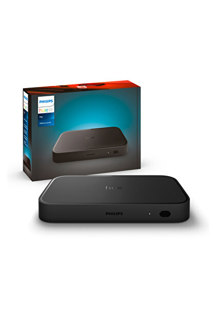 Philips Hue HDMI Sync Box 8K, 4 HDMI Bağlantısı, Akıllı Aydınlatma