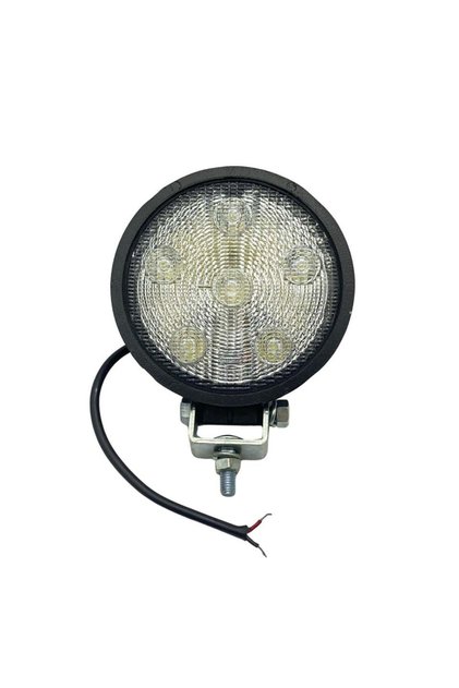 9v-30v Çalışma Lambası Yuvarlak (KALIN TİP METAL) (6 LEDLİ) (121 MM)