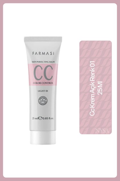 Cc Cream- All in One- Light Color 01 25 ml