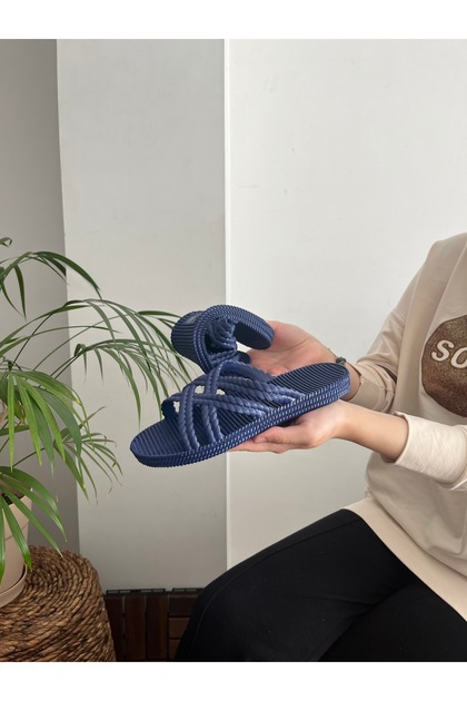 Soft Flexible Airblow Bathroom Balcony Beach Street Slippers with Non-Slip Sole