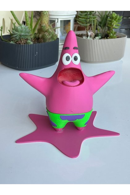 Sünger Bob Patrick Karakteri 16 cm , Spongebob Patrick Arkadaş Koleksiyon