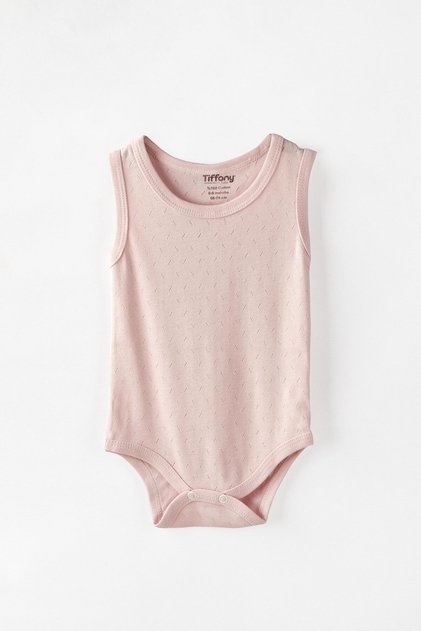 Baby 100% Cotton Breathable Jacquard Baby Undershirt Badi 0 36 Months