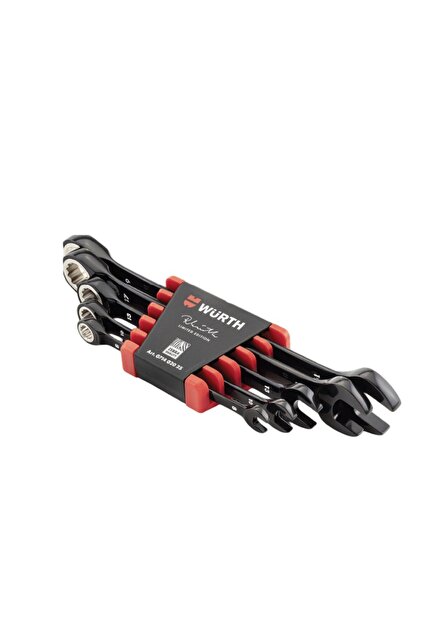 Würth Düz Yıldız Cırcırlı Anahtar Seti (5 Parça) Reinhold Würth