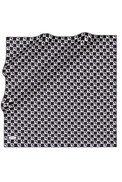 Silk Scarf - 8888313-921 Navy Blue