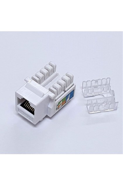UTP CAT6 Keystone Jack 90 Derece