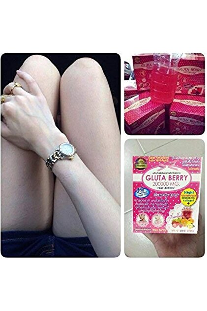 Collagen Turn Glutathione Gluta Berry 200000 mg Drink Punch Whitening Skin  Fast action 10pcs./Box- Trendyol