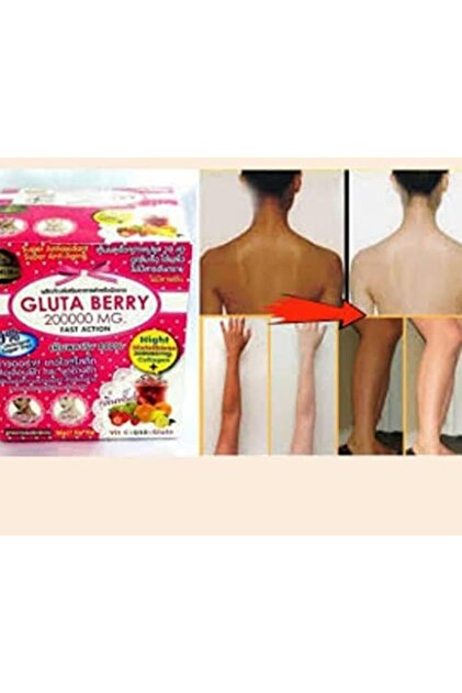 Boisson Gluta Berry Au Glutathion 200000 Mg - Punch, Pour Réduire Les Taches De Rousseur