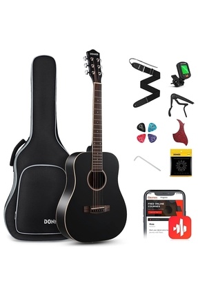Donner DAG-1C Cutaway Akustik Gitar Seti (Natural) - Fiyatı, Yorumları