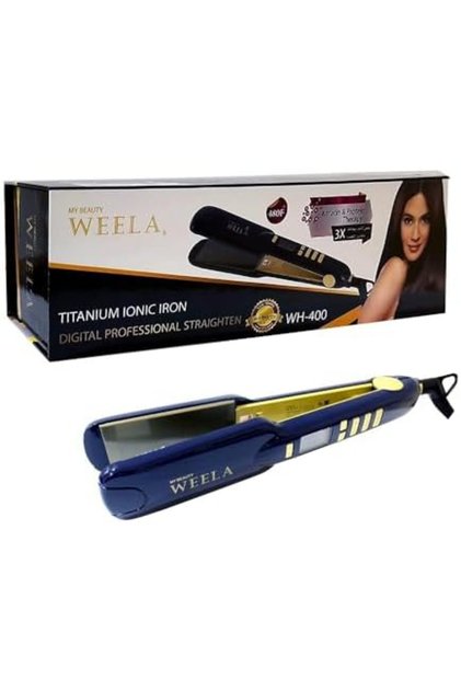 مكواة فرد الشعر السيراميكية الاحترافية WEELA WH-400