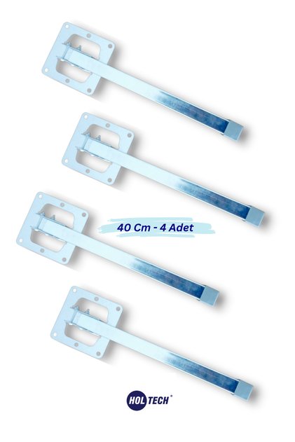Metal Katlanır Sofra Ayağı 40 Cm Masa Ayağı 4' Lü Paket Metal Sofra Altı Yer Sofrası Ayakları