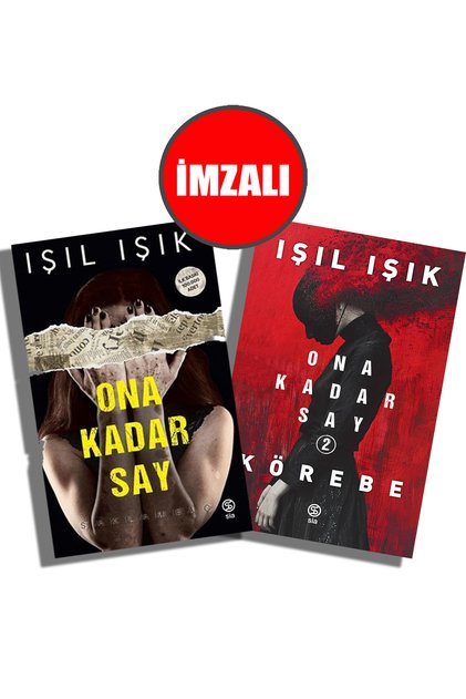 İmzalı Ona Kadar Say - 1 (Saklambaç) & Ona Kadar Say - 2 (Körebe) | Işıl Işık ıslak imzalı