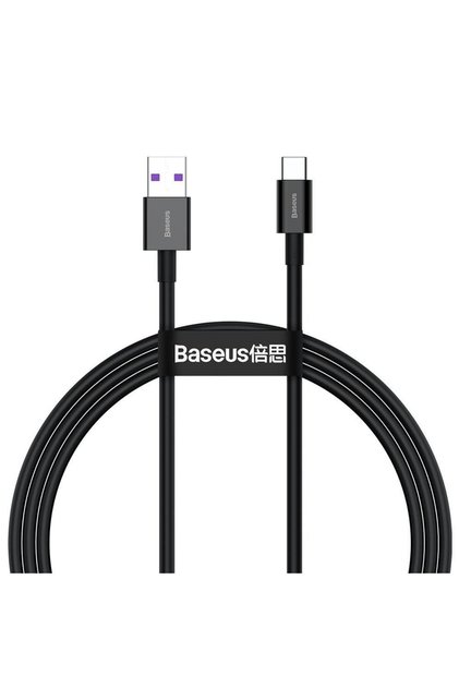 Cablu Baseus Type-C 66W, 1m, negru