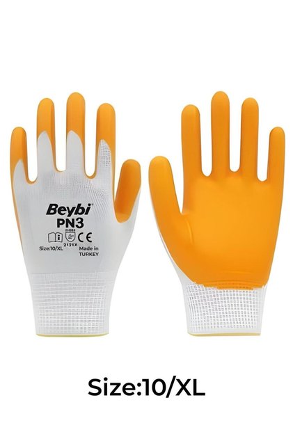 Beybi Pn3 Işçi Eldiveni No:10 ( 1 Çift Fiyatıdır.)