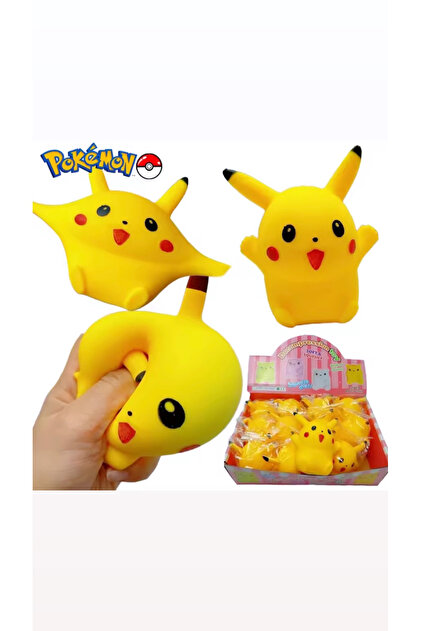 sukuşi Pikachu Squishy 10cm Yapışkan - Fiyatı, Yorumları
