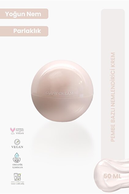 EIGHTH COLOR Glow Cream Pembe Bazlı Nemlendirici Krem - Fiyatı