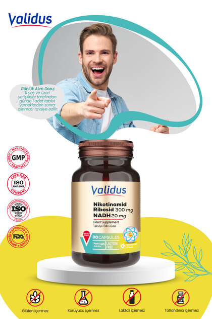 Validus Longevity Set - Nmn - Nadh - Glutathione - Resveratrol- Trendyol