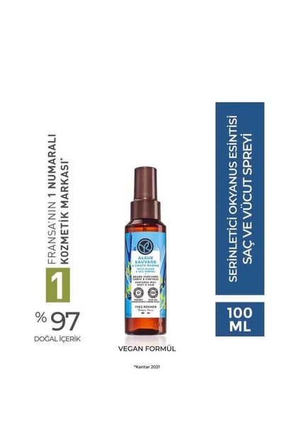 Saç ve Vücut Spreyi- Serinletici Okyanus Esintisi- 100ml