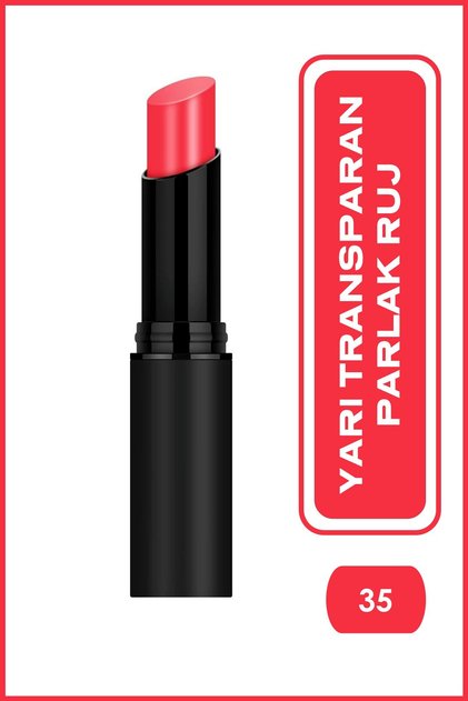 Sheer Shine Stylo Lipstick No: 35 - Argan Yağlı Parlak Ruj SPF 25