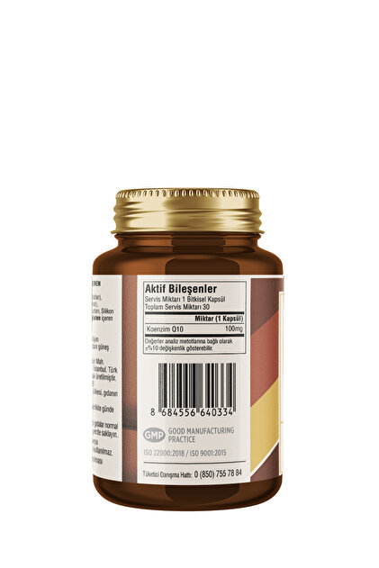 Bigjoy Vitamins Coenzyme Koenzim Q10 30 Kapsül ( Koenzim Ubikinon