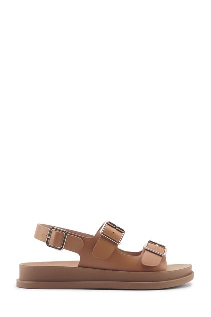 325625.Z 5Fx Tan Women's Flat Sandals